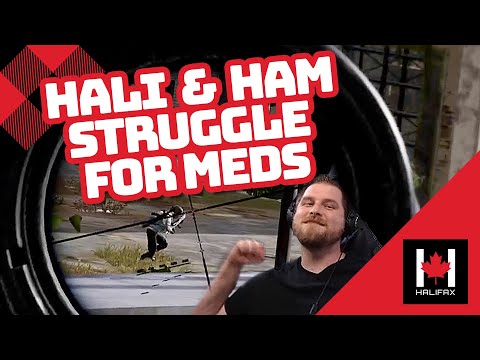 Halifax & hambinooo battle for the mountain on Erangel! - PUBG Duos Gameplay