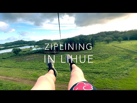 Ziplining at Koloa Zipline!