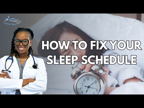 How To Fix Your Sleep Schedule | Dr. Funke Afolabi Brown