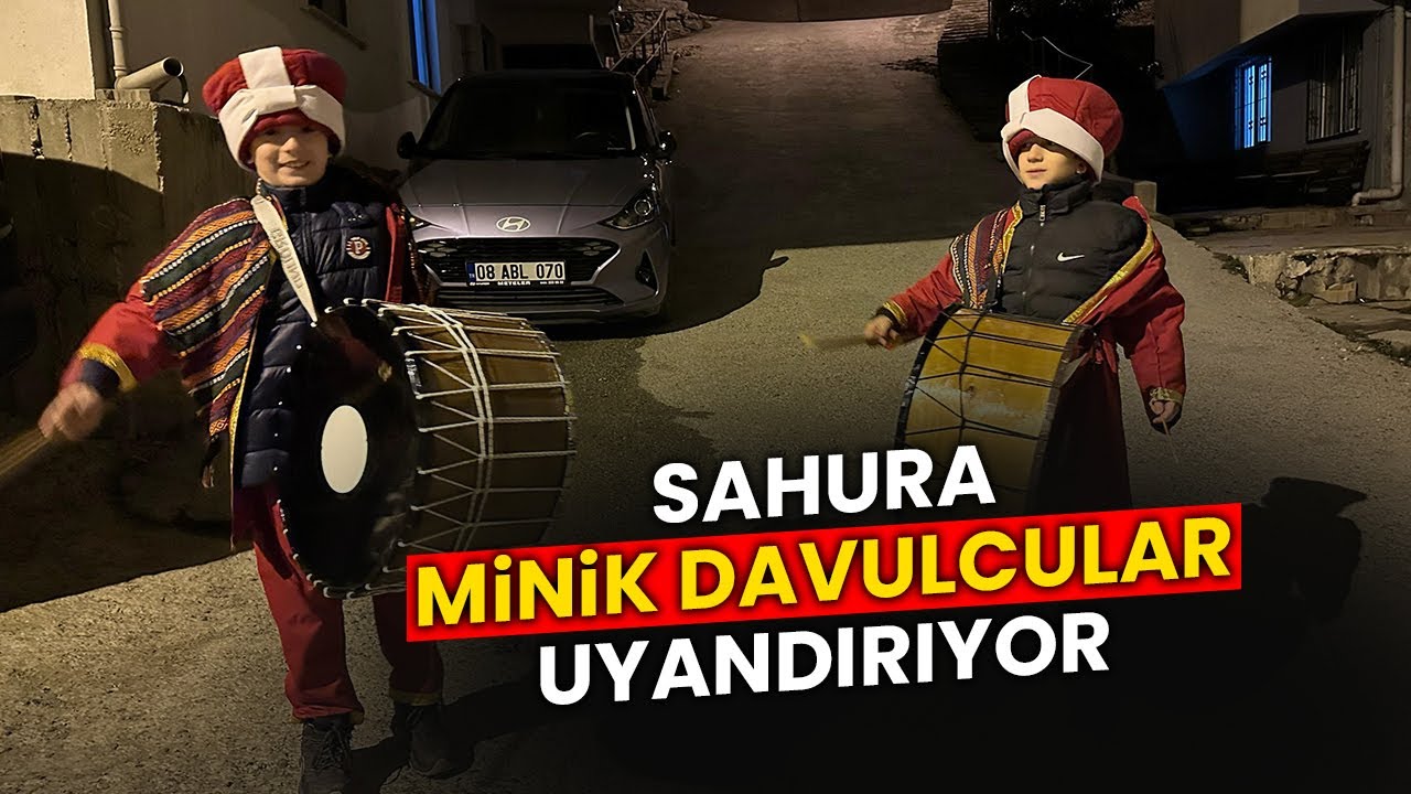 Artvinliler'i Sahura Minik Davulcular Uyandırdı