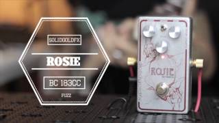 Video thumbnail for SolidGoldFX Custom Shop Rosie BC183CS - Feat. R.J. Ronquillo by SolidGoldFX | Diamond Pedals