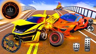 Mega Car Crash Simulator Gameplay – Realistic Crashes, High Speed Collisions & Epic Damage Test
