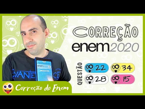 [CORREÇÃO DO ENEM] Questão 22 - Enem 2020 impresso - Prova azul ▷ Respeita as torcedoras!