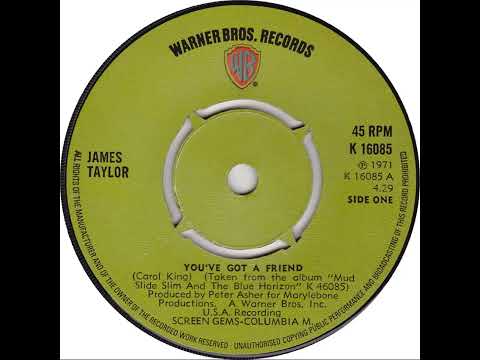 UK New Entry 1971 (149) James Taylor - You've Got A Friend