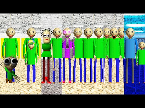 Everyone is Baldi's Family! Best Mods - ALL PERFECT!