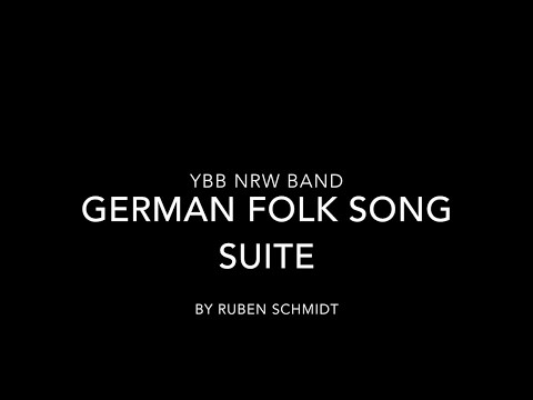 German Folk Song Suite for Brass Band by Ruben Schmidt played by the YBB NRW Band