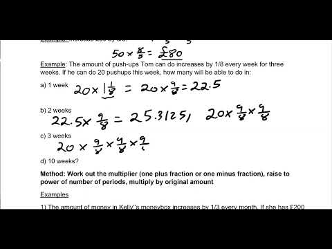 Increase And Decrease By A Fraction Calculator