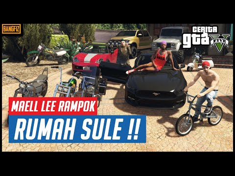 RAMPOK RUMAH SULE  GTA 5 - PREMAN TERKUAT DI BUMI PARODY GAME LUCU