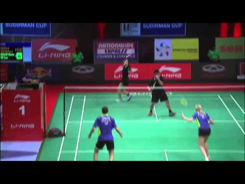 Group Stage(Level 2)- XD(Highlight)- A.Ashmarin/N.Vislova vs Phillip Chew/Eva Lee -2013 Sudirman Cup