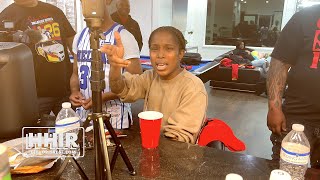 DOT MOB PRINCESS ZHA ZHA "FREESTYLES" IN FRONT OF MURDA MOOK &amp; COMPANY!!!
