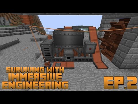 Surviving With Immersive Engineering :: Ep.2 - Simple Crusher Setup