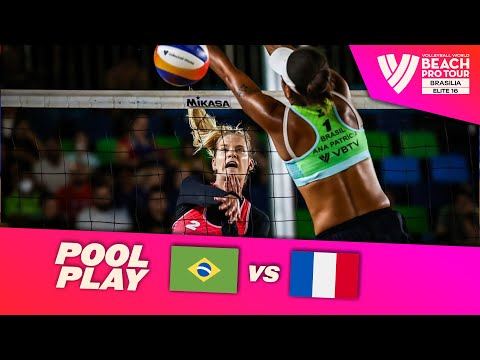Ana Patrícia/Duda vs. Placette/Richard - Pool Play Highlights | Brasilia 2025 #BeachProTour