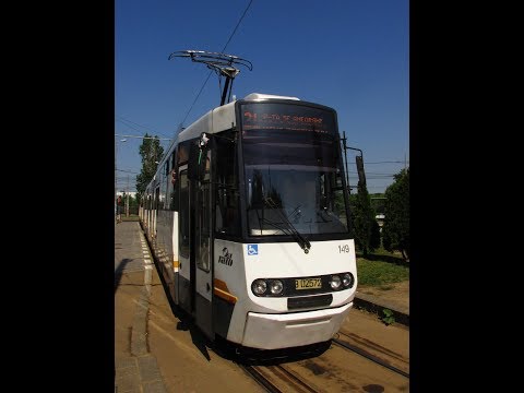Cab View : Linia 21 : Pasaj Colentina  - Piața Sfântul Gheorghe