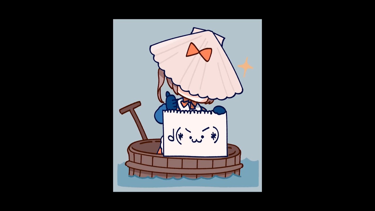 アクおど作者がホタテさん描いてみた　#アクアリウムは踊らない #イラスト