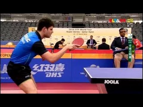 2016 Qatar Open MS QF OVTCHAROV Dimitrij ZHANG Jike HD Full Match Chinese