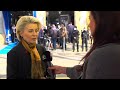 Full Interview President Of The European Commission Ursula Von Der Leyen