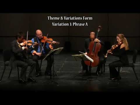 Haydn, String Quartet, Op. 76, No. 3, mvt 3 (Emperor Quartet) (CC- Form Analysis-English)