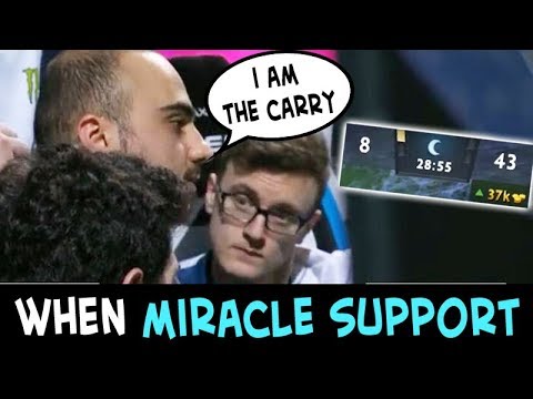 When Miracle plays SUPPORT — Liquid vs Fnatic