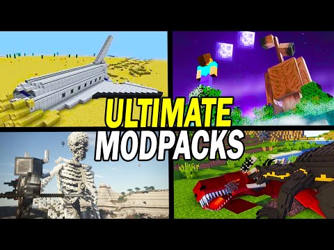 TOP 10 Insane Minecraft Modpacks You MUST Play!