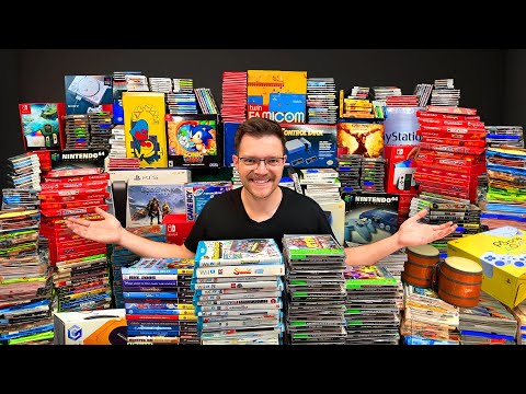 Deep Dive into a $40,000 Video Game Collection