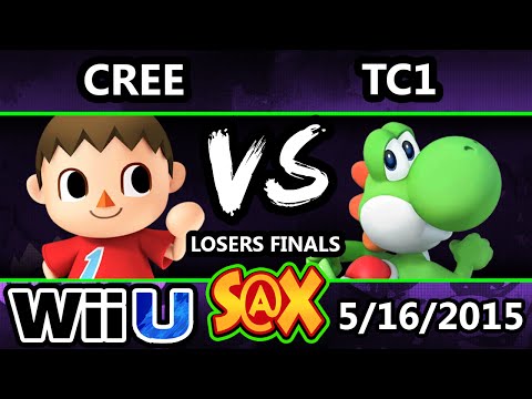 S@X Arcadian - Cree (Villager, ROB) Vs. TC1 (Yoshi) SSB4 Losers Finals - Smash Wii U