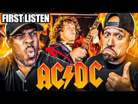 Our FIRST time REACTION to AC/DC - Hells Bells!! They became ONE living ORGANISM @Mrbiscuitspeaks
