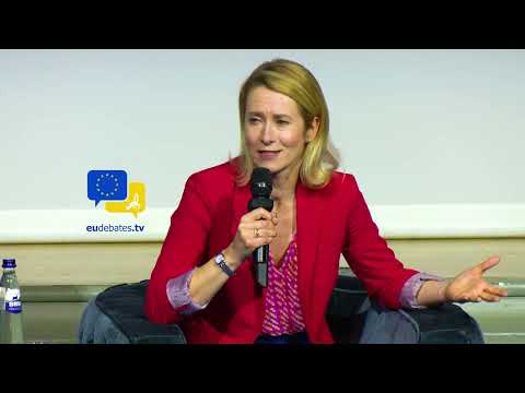 Video Thumbnail: Kaja Kallas: The World Wants MORE Europe – Not Less!