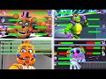 Top 10 BEST Five Nights At Freddy S Vs FIGHT Animations WITH Healthbars
