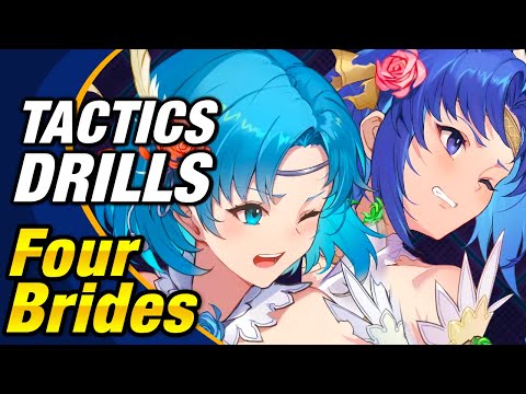 Fire Emblem Heroes - Tactics Drills: Skill Studies 119: Four Brides [FEH]