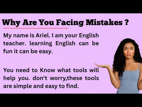 Why are You Facing Mistakes | Learn English Through Story (Level 3) 🔥| Improve Your English ✅