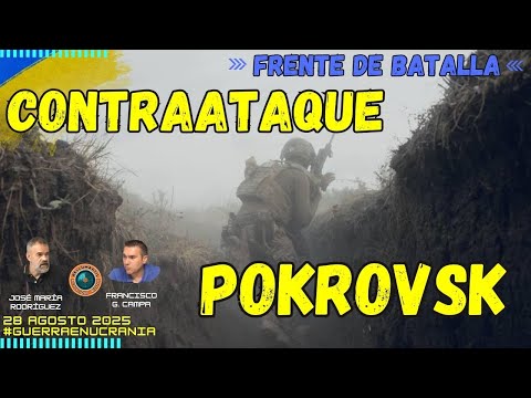 CONTRAATAQUE EN POKROVSK: Refinerías en llamas y pulso en Alaska ¿TERRITORIO POR PAZ?