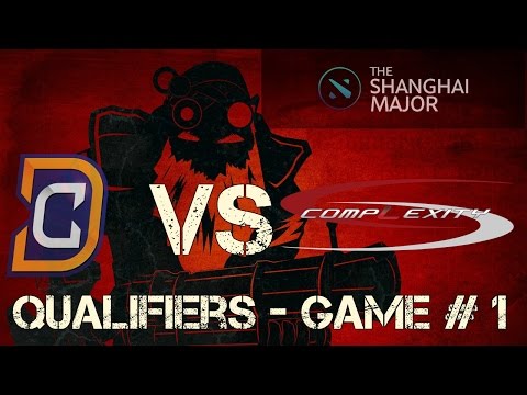 Digital Chaos vs compLexity The Shanghai Major 2016 Americas Qualifier Game #1 of 3
