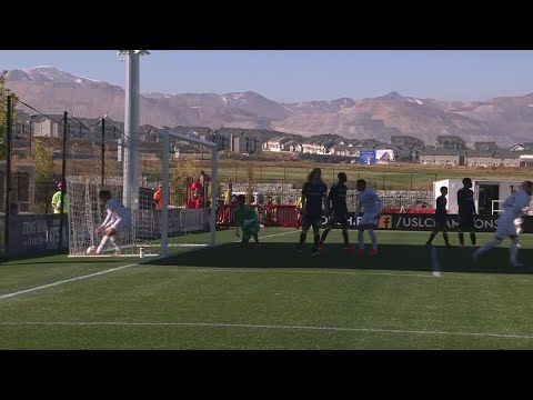 Gilbert Fuentes with a Goal vs. Real Monarchs SLC