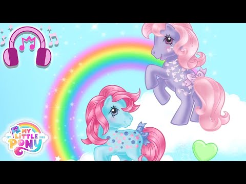 🎵 My Little Pony: 40 Years 🎉 | EDM Remix (Official Lyrics Video) Music MLP Song