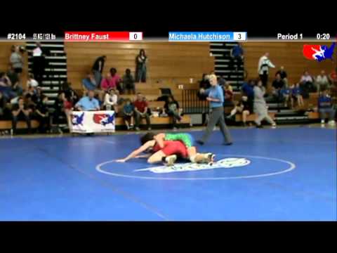 WM 55 KG - RR1 - Brittney Faust (MV) vs. Michaela Hutchison (Gator)