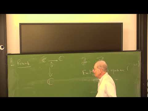 Quillen metrics and applications, J.M Bismut (Université Paris Saclay) Part 2/3