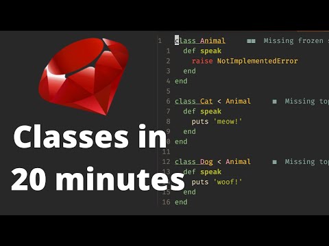 Ruby Classes
