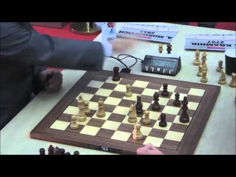 Alexander Morozevich vs Vladimir Kramnik - Blitz Chess Ending