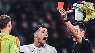 Manuel Neuer's First Red Card In His Career