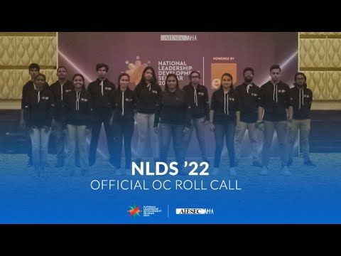 OC Roll Call - NLDS '22 | AIESEC in Sri Lanka