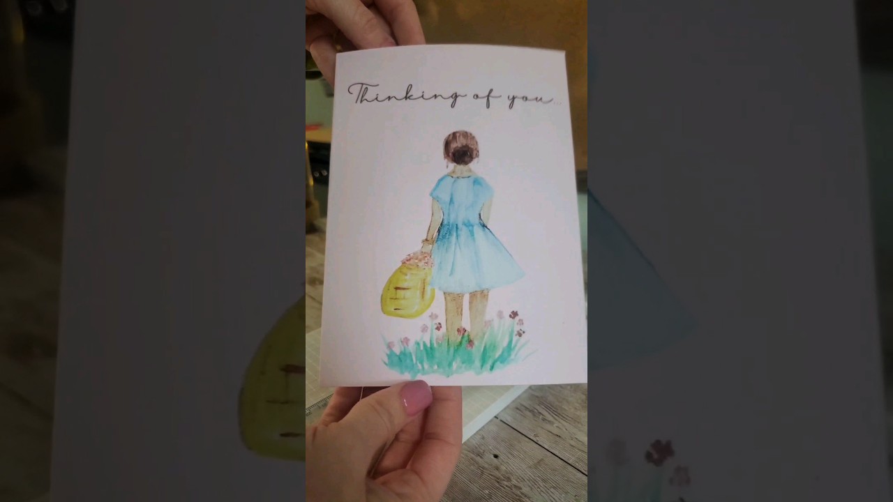 test prints of my printable cards! these are #digitaldownloads in my #etsyshop #watercolorart #cards