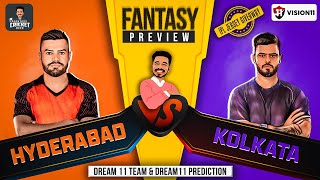 IPL SRH vs KKR Dream11 Team, SRH vs KKR Dream11 Prediction, SRH vs KKR Preview by Peeyush Sharma