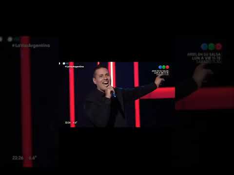 Alejandro cerrudo canta otro tema a pedido del jurado en la voz audiciones 2022