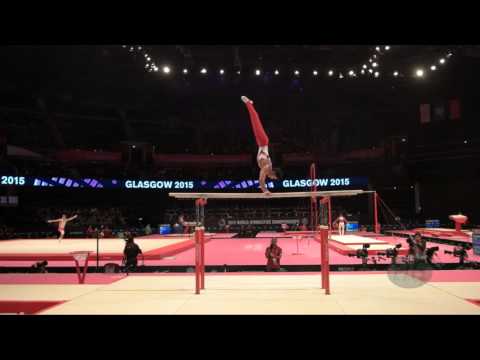 SHIRAI Kenzo (JPN) - 2015 Artistic Worlds - Qualifications Parallel Bars