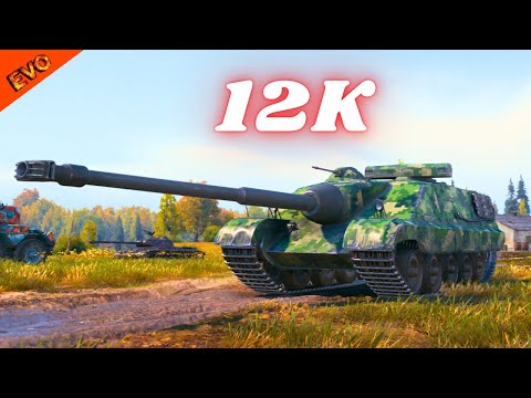 AMX 50 Foch B  12K Damage 6 Kills & AMX 50 Foch (155)  11.2K Damage 6 Kills  WoT Gameplay