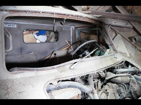 Unimog 411 Scheunenfund in Süddeutschland