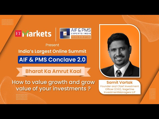 How to value growth and grow value of your investments | AIF & PMS Conclave 2.0 #aifpms