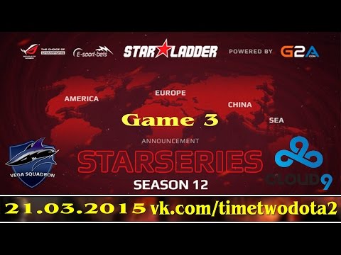 Vega vs Cloud9 #3 (bo3) (Ru) | SLTV Season 12 EU Group C  (21.03.2015)