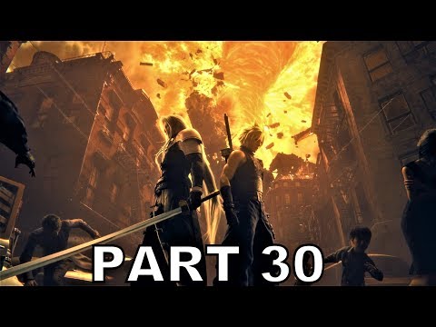 FINAL FANTASY 7 REMAKE Walkthrough Gameplay Part 30 - The Belly Of The Beast (FF7 Remake)