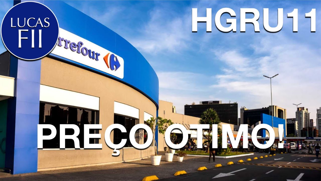 #HGRU11 - QUALIDADE + PREÇO BAIXO!